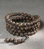 Natural Agarwood 108 Bead Bracelet