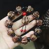 Natural Blood Bodhi Mala Bracelet