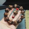 Natural Blood Bodhi Mala Bracelet