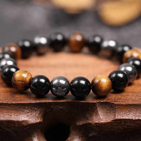Tiger Eye, Black Onyx & Obsidian Bracelet: The Meaning of Three Protective Stones in Chinese Culture