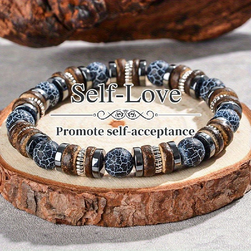 Natural Stone Self-Love Lucky Charm Bracelet