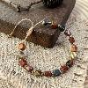Picasso Stone Lucky Charm Adjustable Bracelet
