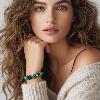 Libra Zodiac Malachite Wealth Attraction Bracelet