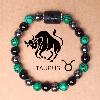 Libra Zodiac Malachite Wealth Attraction Bracelet