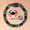 Libra Zodiac Malachite Wealth Attraction Bracelet