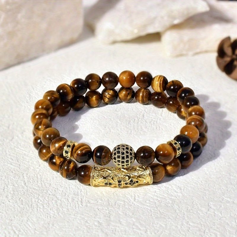 Tiger Eye Protection Bracelet Set