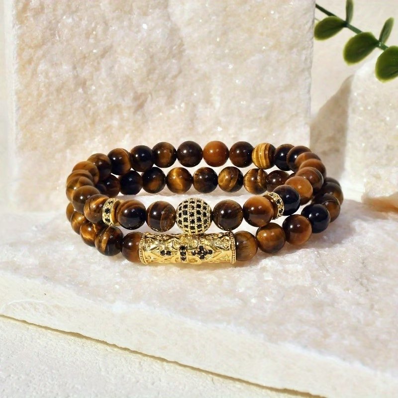 Tiger Eye Protection Bracelet Set