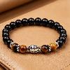 Men’s Buddha Tiger Eye Lucky Bracelet