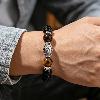 Men’s Buddha Tiger Eye Lucky Bracelet
