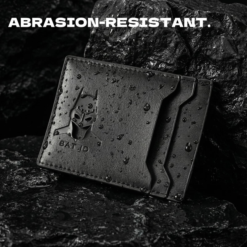 Bat Wallet with Card Slots & ID Holder