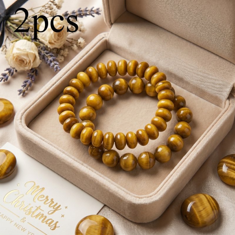 Green Tiger Eye Harmony Bracelet Set