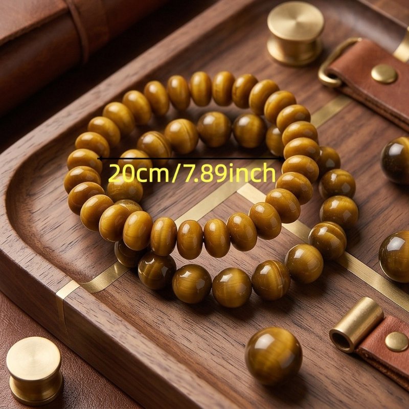 Green Tiger Eye Harmony Bracelet Set