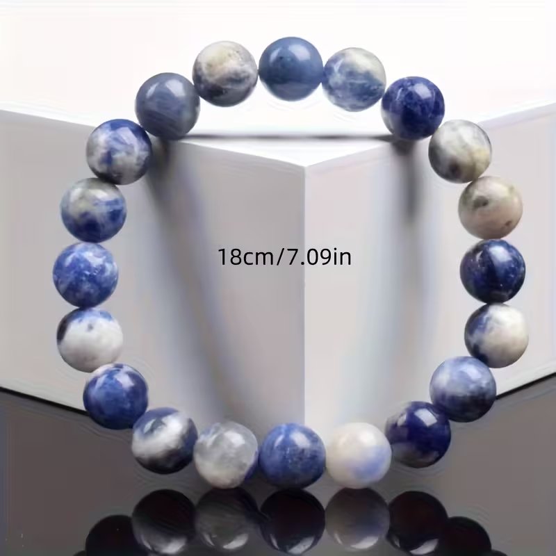 Handmade Porcelain Stone Blessing Bracelet
