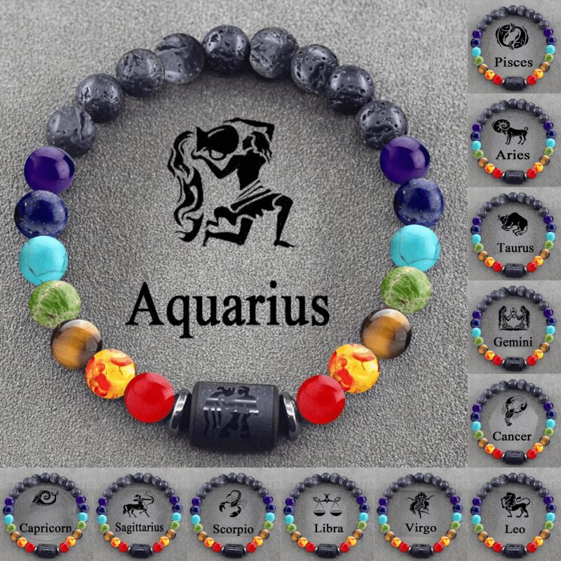 12 Zodiac Bohemian Handmade Feng Shui Lucky Bracelet
