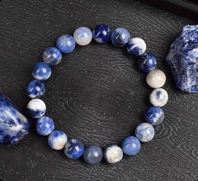 Handmade Porcelain Stone Blessing Bracelet