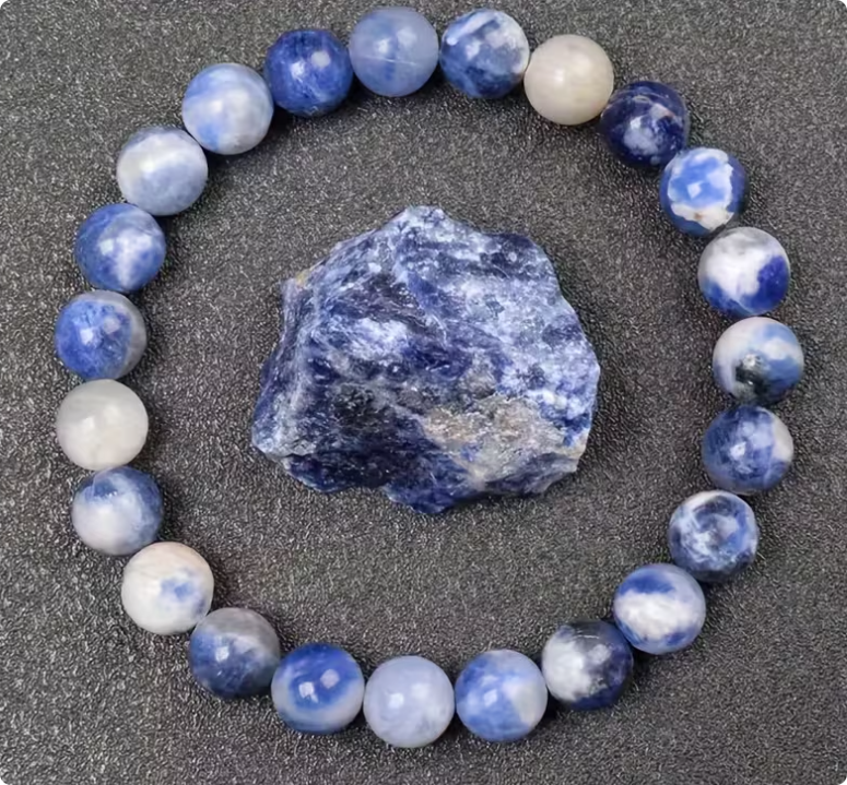 Handmade Porcelain Stone Blessing Bracelet