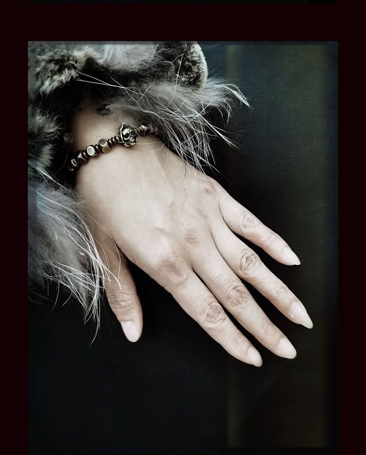 Chinese Bracelet for Wealth - Skull Style Luck Boost