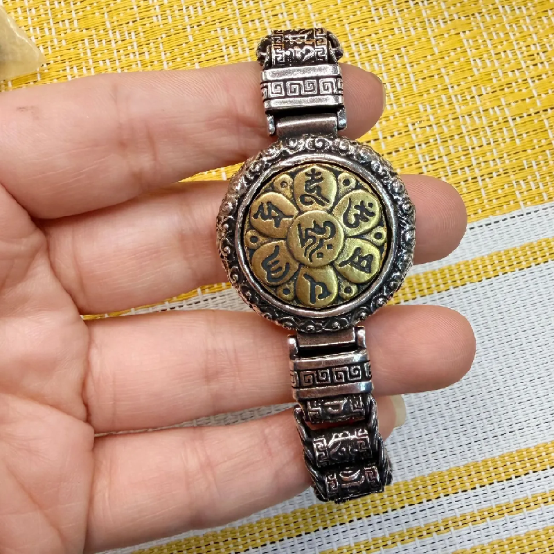 Black Obsidian Mantra - Wealth Lucky Bracelet