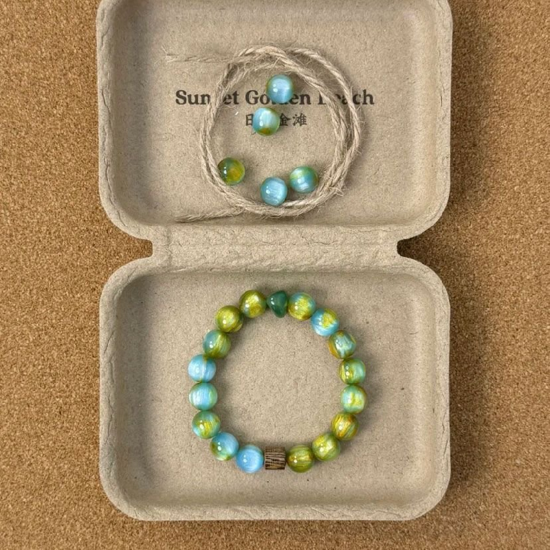 Lucky Wealth Bracelet - Matte Bead, Luck Protection