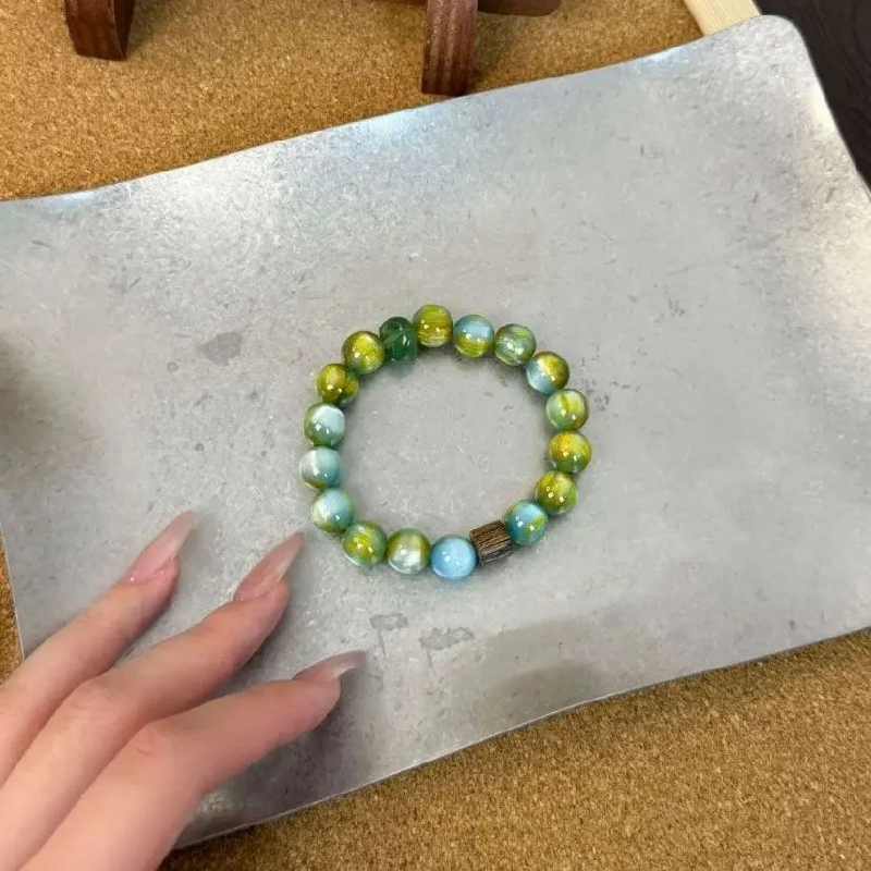 Lucky Wealth Bracelet - Matte Bead, Luck Protection