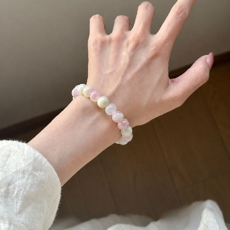 Beaded Charm Bracelets For Women - Handmade Rose Lucky Bracelet