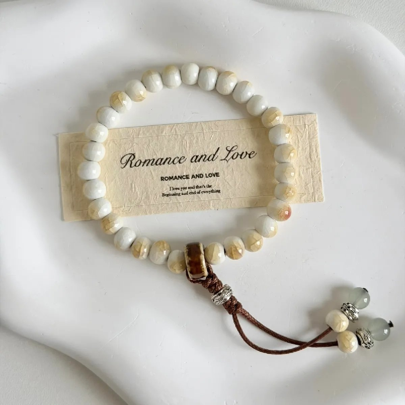 The Moon Bracelet - Chinese Style, Luck & Peace