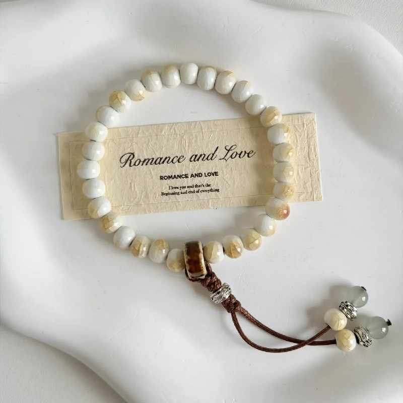 The Moon Bracelet - Chinese Style, Luck & Peace