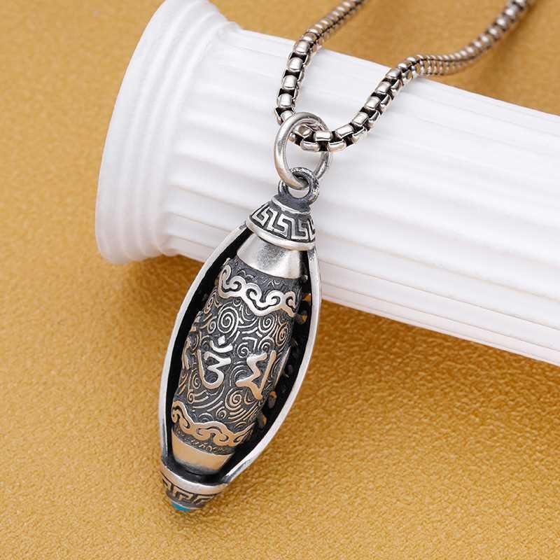 Feng shui bracelet - Wealth Luck Rotating Pendant Necklace