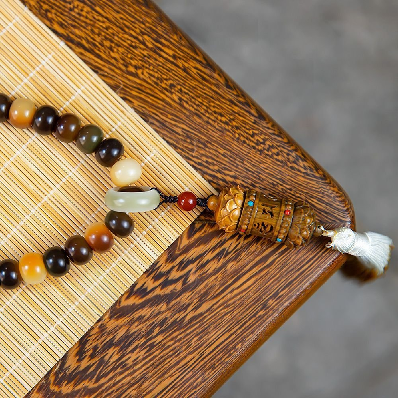 Natural Dunhuang White Bodhi Bracelet