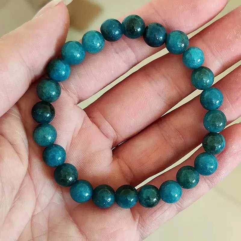 Lucky Pixiu Crystal Bracelet Set Blue Protection Beaded Bracelet