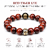 Red Tiger Eye Fortune Bracelet – Chinese Buddha Beaded Bracelet