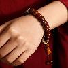 Tibetan Dzi Yak Bone Bracelet – Vintage Himalayan Mala