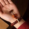 Tibetan Dzi Yak Bone Bracelet – Vintage Himalayan Mala