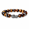 Pixiu Mantra Bracelet – Sterling Silver Feng Shui Mala