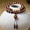 Double Wrap Golden Sandalwood Mala Bracelet – Zen Beads