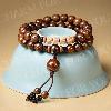 Double Wrap Golden Sandalwood Mala Bracelet – Zen Beads