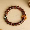 Tibetan Dzi Yak Bone Mala Bracelet – Himalayan Zen Beads