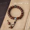 Tibetan Dzi Yak Bone Mala Bracelet – Himalayan Zen Beads