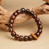 Tibetan Dzi Yak Bone Mala Bracelet – Himalayan Zen Beads