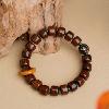Tibetan Dzi Yak Bone Mala Bracelet – Himalayan Zen Beads