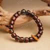 Tibetan Dzi Yak Bone Mala Bracelet – Himalayan Zen Beads