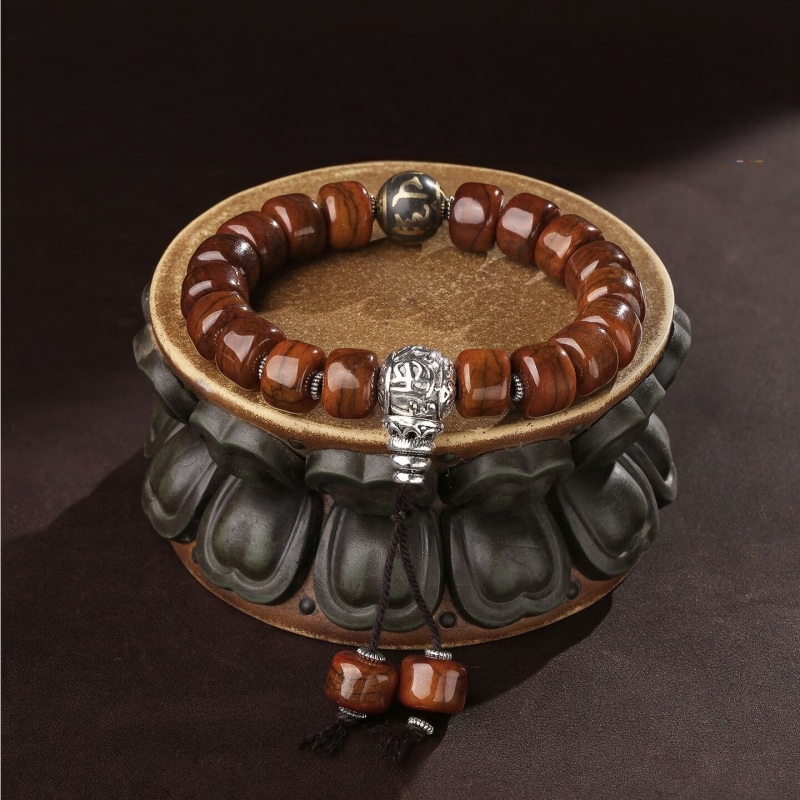 Yak Bone Mantra Bracelet – Tibetan Zen Beaded Bracelet
