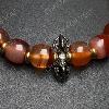 Seven-Eye Dzi Agate Bracelet – Tibetan Zen Jewelry