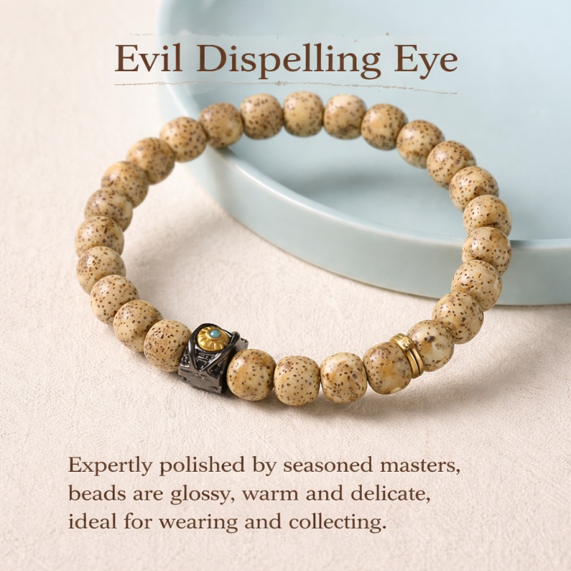 Star & Moon Bodhi Bracelet | Evil Eye Protection Jewelry