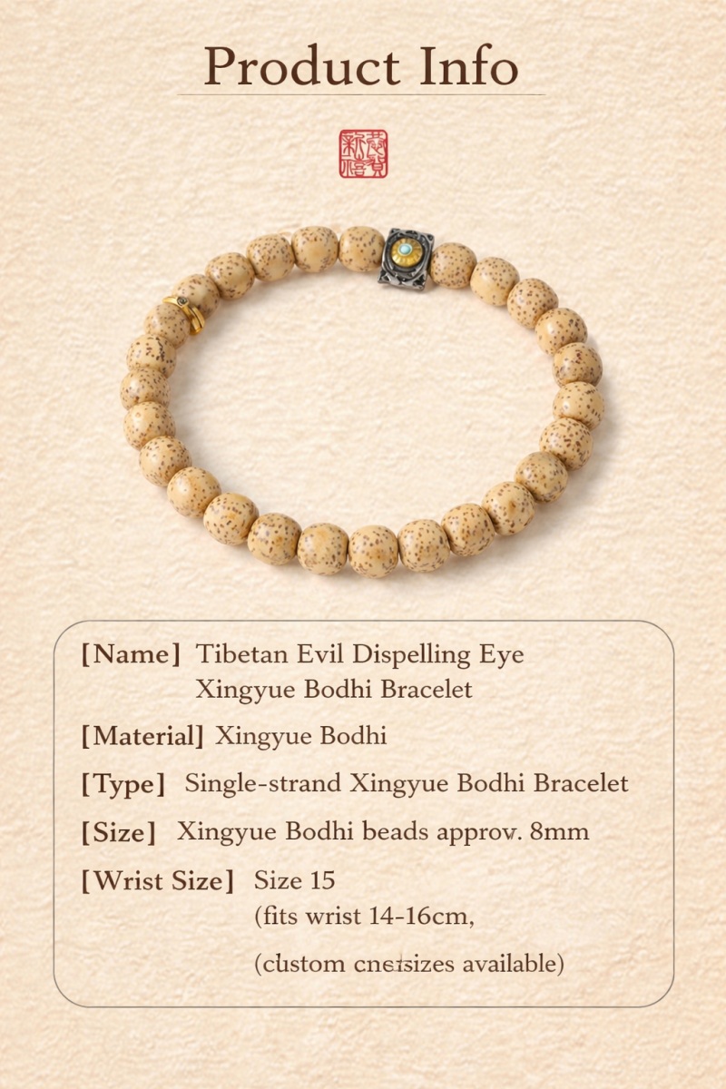 Star & Moon Bodhi Bracelet | Evil Eye Protection Jewelry