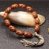 Olive Seed Buddhist Bracelet | Handmade Spiritual & Protective Jewelry