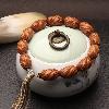 Olive Seed Buddhist Bracelet | Handmade Spiritual & Protective Jewelry