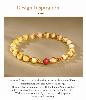 Protective Lotus Steps Amber Bracelet | Buddhist Spiritual Jewelry