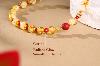 Protective Lotus Steps Amber Bracelet | Buddhist Spiritual Jewelry