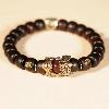 Thunder peach wood pixiu wealth bracelet